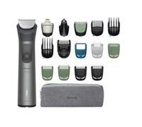 Philips Multigroom 7000 Series All-in-One 17-Piece Trimmer - Shaver and Clipper for Face, Head & Body, Self-Sharpening Full Metal Blades, 26 Length Settings (0.5-20 mm), Model MG7961/15