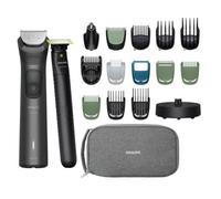 Philips Multigroom 9000 Series All-in-One 19-Piece Trimmer, Shaver & Clipper + OneBlade Trimmer for Men - All-Over Grooming Set for Face, Head & Body, 27 Length Settings (0.2-20 mm), MG9556/15