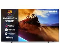 PHILIPS Ambilight 55OLED760 4K OLED Smart TV - 55 Inch Display with P5 AI Perfect Picture Engine, Ultra HD, Titan OS, Dolby Vision and Atmos Sound, Works with Alexa and Google Voice Assistant