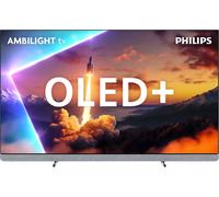 Philips Ambilight 77" 4K Ultra HD OLED Smart Google TV - 77OLED910/12, Silver