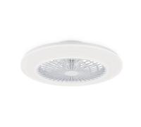 Philips Amigo LED ceiling fan, white, 58 cm, CCT, DC
