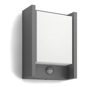 Philips myGarden Arbour LED Outdoor Wall Light with Motion Sensor [Anthracite] 1 x 6 W Integrated LED Light, For Garden and Patio Lighting