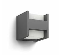 Philips myGarden Arbour LED Outdoor Up and Down Wall Light [Anthracite] 2 x 4.5 W LED Light. For Garden and Patio Lighting