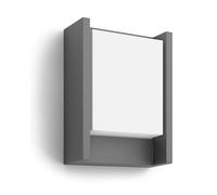 Philips Arbour LED Outdoor Wall Light in Anthracite Gray 4000k 6W