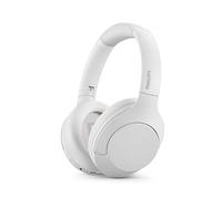 Philips Audio TAH8506WT Over-Ear Wireless Active Noise Cancelling Pro Headphones | Offer Bluetooth 2 Device Multipoint Connectivity | Slim & Flat Folding Design | Deep Bass | 60 Hours Playtime