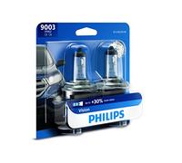Philips Automotive Lighting 9003 Vision Upgrade Automotive Replacement Headlight Bulb, Fits Select High Beam, Low Beam, or Fog Positions (Pack of 2)