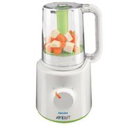 Philips Avent 2-in-1 Steamer and Blender - Steam and Blend Baby Food (Model SCF870/21)
