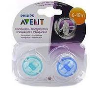 Philips Avent Baby Soother Dummy Nipple 0-6m /6-18m 18m+ Hygienic Cap