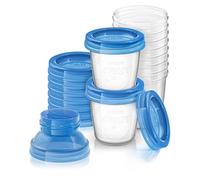 Philips Avent Breast Milk Storage Cups and Lids, 6 oz, 10-Pack, BPA-Free