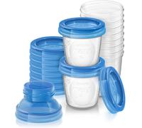 Philips Avent Breast Milk Storage Cups Reusable Baby Feeding Containers Set
