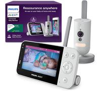 Philips Avent Connected Baby Monitor SCD951/26 - WiFi HD Camera, Infrared Night Vision, Cry Detection, Two-Way Audio, 12-Hour Eco Mode