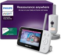 Philips Avent Connected Smart Video Baby Monitor SCD951/26 WiFi 1080p App, White