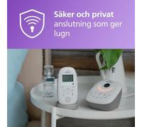 Philips Avent DECT - baby monitor with starry night light projector (Model SCD733/26)
