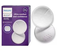 Philips Avent Disposable Breast Pads, SCF254/24 Pack of 24, Transparant