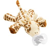Philips Avent Giraffe Snuggle Baby Comforter with Ultra Soft Soother