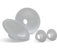 Philips Avent Large Nipple Shields And Tips Silver