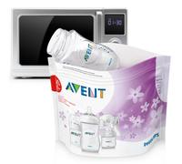 Philips Avent Microwave Steam Steriliser Reusable Bags Pack of 5│SCF297/05