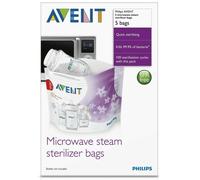 Philips Avent Microwave Steam Steriliser Reusable Bags Pack of 5│SCF297/05