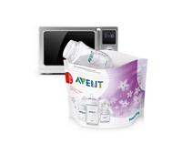 Philips Avent Microwave Steam Steriliser Reusable Bags Pack of 5│SCF297/05