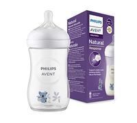 Philips Avent Natural Bottle with Responsive Dummy 260 ml Decor Coala, 1 Piece (Model SCY903/67)