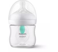 Philips Avent Natural Bottle with Responsive Dummy and AirFree Anti-Colic Attachment, 125 ml, Pack of 1 (Model SCY670/01)
