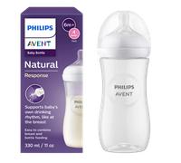 Philips Natural Response - Bottle plastic 330ml, flow 4 teat, 1 piece - SCY906/01