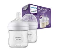 Philips Avent Natural Response Baby Bottle - 2 x 125ml Baby Milk Bottle