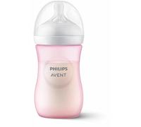 Philips Avent Natural Response 1+ Months Baby Feeding Pink Bottle - 260 ml