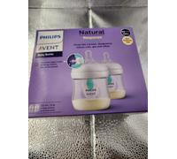 Philips AVENT Natural Response SCY670/02 Bottle Air Free Vent 125ml, flow 2 teat, 2 pieces