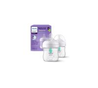 Philips Avent Natural Response Baby Bottle - 2X 125ml Baby Milk Bottle with