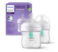 Philips AVENT Natural Response SCY670/02 Bottle Air Free Vent 125ml, flow 2 teat, 2 pieces