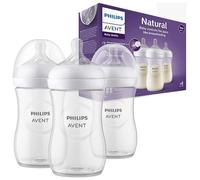 Philips Avent Natural Response Baby Bottles 3pk