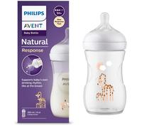 Philips Avent Natural Response Baby Plastic Feeding Bottle 1m+, 260ml