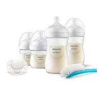 Philips Avent Natural Response Bottle Newborn Gift Set (4 bottles, soother & bru 1 Set