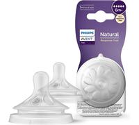Philips Avent Natural Response Bottle Teat - 2 X Baby Bottle Flow 5 Teats For Ba
