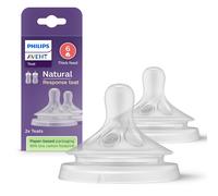 Philips Avent Natural Response Bottle Teat 2 x Baby Bottle Flow 6 Teats for ...