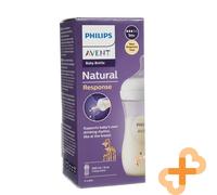 Philips Avent Bottle Natural with Responsive Dummy 260 ml Giraffe Decoration, 1 Piece (Model SCY903/66)