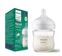 Philips AVENT Natural Response SCY930/01 Glass baby bottle that works like the breast