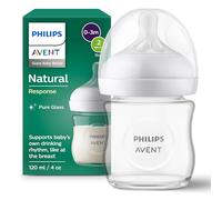 Philips AVENT Natural Response SCY930/01 Glass baby bottle that works like the breast