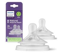 Philips Avent Natural Response Nipple Flow 2, 0M+, 2 pack, SCY962/02