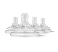 Philips Avent Natural Response Nipples, Extra Slow Flow (Flow 1), 4-Pack, SCY961/04