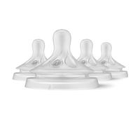AVENT Philips Natural Response Baby Bottle Nipples Flow 4, 3M+, 4pk, SCY964/04
