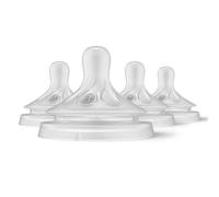 Philips Avent Natural Response Nipples, Medium Flow (Flow 3), 4-Pack, SCY963/04
