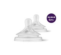 Philips Avent Natural Response Teats Stage 5 (6+ months) Pack of 2