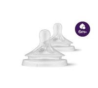 Philips Avent Natural Response Teats Stage 6 (6+ months) Pack of 2