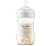 Philips Avent Bottle Natural with Responsive Dummy 260 ml Giraffe Decoration, 1 Piece (Model SCY903/66)