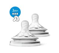 Philips Avent Natural Teat Medium Flow 2Pk