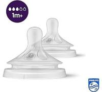 Philips Avent Natural Teats Classic Bottle Teat Nipple Slow Medium Fast 0-6month