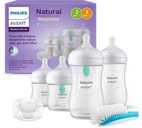 Philips Avent Newborn Baby Milk Bottle Starter Set SCD657/11 Air Free Vent, GIFT