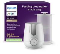 Philips Avent Premium 2-in-1 Warmer & Sterilizer - with Hospital-Standard Water